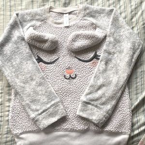 Pajamas for kids 3 pc. Bunny shirt, panda hoodie, with matching pants